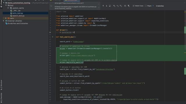 Tutorial Python Selenium 6: Desacoplando driver de las pruebas смотреть онлайн