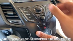 FORD FIESTA RADIO NOT WORKING REMOVAL FAST & EASY HOW TO FIX - REPLACE RADIO FORD FIESTA & MANY MOR