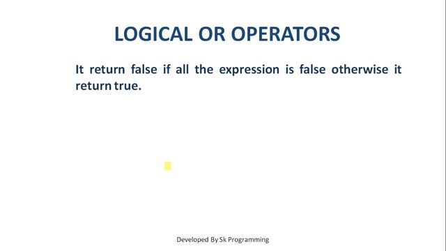 logical operators in java || logical operators in java program смотреть онлайн