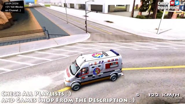 Renault Master PCSO AMBULANCE - GTA MOD _REVIEW