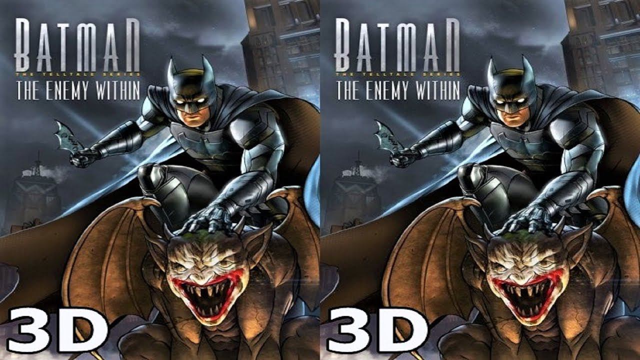 Batman The Enemy Within 3D Video SBS VR Box Google  Cardboard