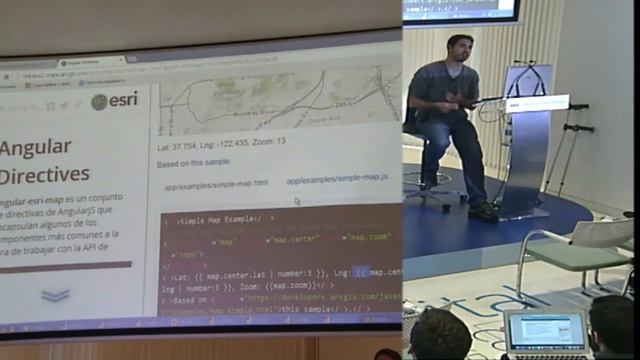 Hackeando la API de ArcGIS con AngularJS смотреть онлайн