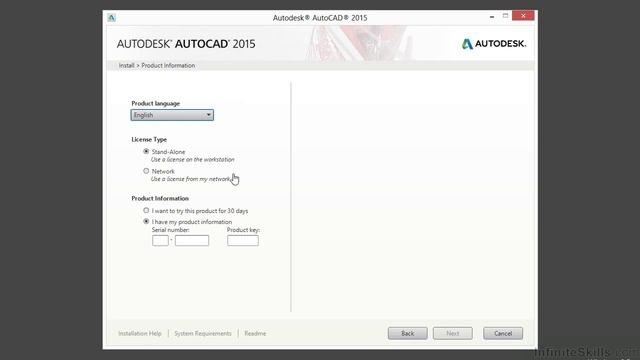 AutoCAD 2015 Training Video Tutorial 01 04 Installing AutoCAD 2015 смотреть онлайн