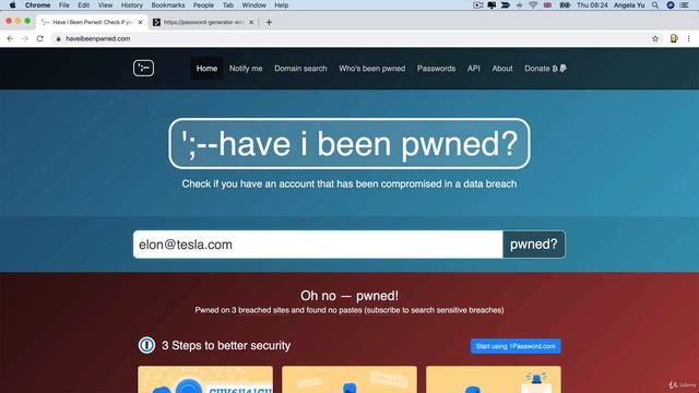 What we will make by the end of the day | 100 Days of Code: The Complete Python Pro Bootcamp смотреть онлайн