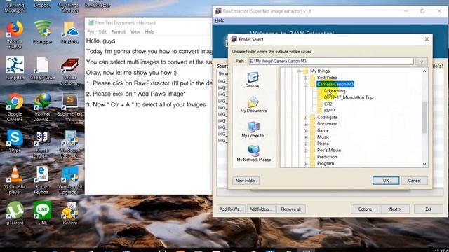How to convert CR2, Raw Images to jpg смотреть онлайн
