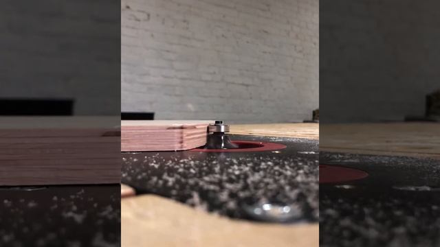 Как и какой фрезой эффективно делать радиусную фаску на фанере | Roundover bits with insert knives смотреть онлайн