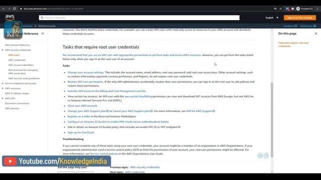 Correct usage of ROOT user in an AWS Account | MFA, keys & tasks of the ROOT User | FULLY Explained смотреть онлайн