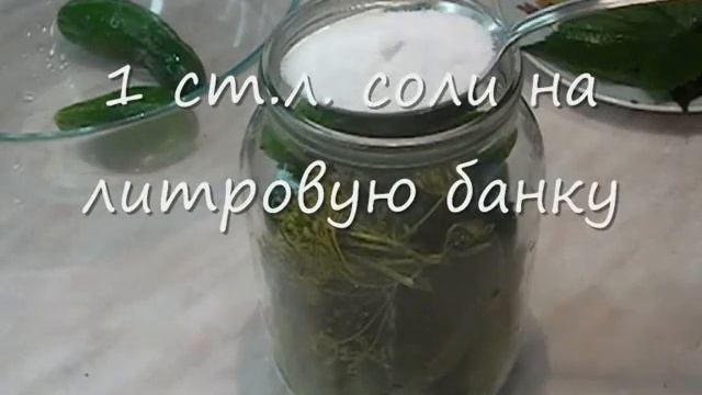 Соленые ОГУРЦЫ самым простым посолом
