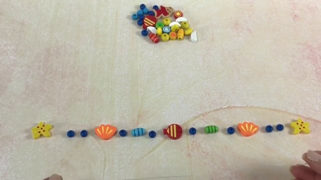 Видеообзор развивающая игра "Бусинки. Море" смотреть онлайн