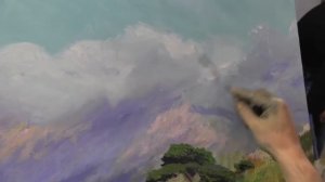 Художник Игорь Сахаров, мастер-класс маслянной живописи