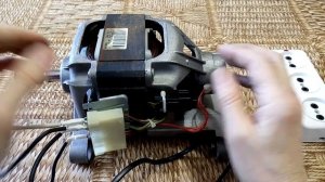 Как подключить мотор от стиральной машины автомат к  220 v? Как реверсировать вращение? Пошагово.