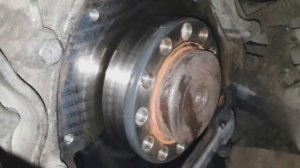 Замена переднего сальника коленвала Renault Premium DXI