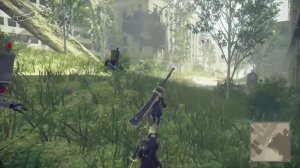 Обзор NieR: Automata. Тёлочки и хардкор