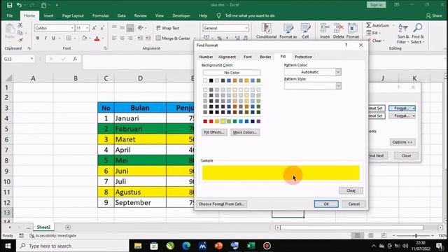 Cara Mengubah Warna Kolom Tabel di Mocrosoft Excel смотреть онлайн