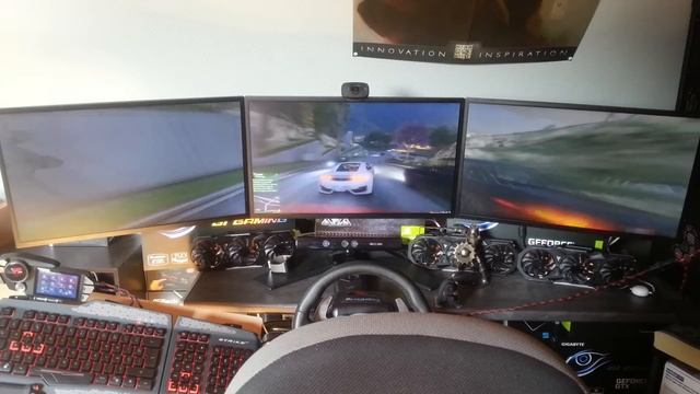 GTA V / ULTRA / Triple Monitors / 3-way SLI GTX 970 смотреть онлайн