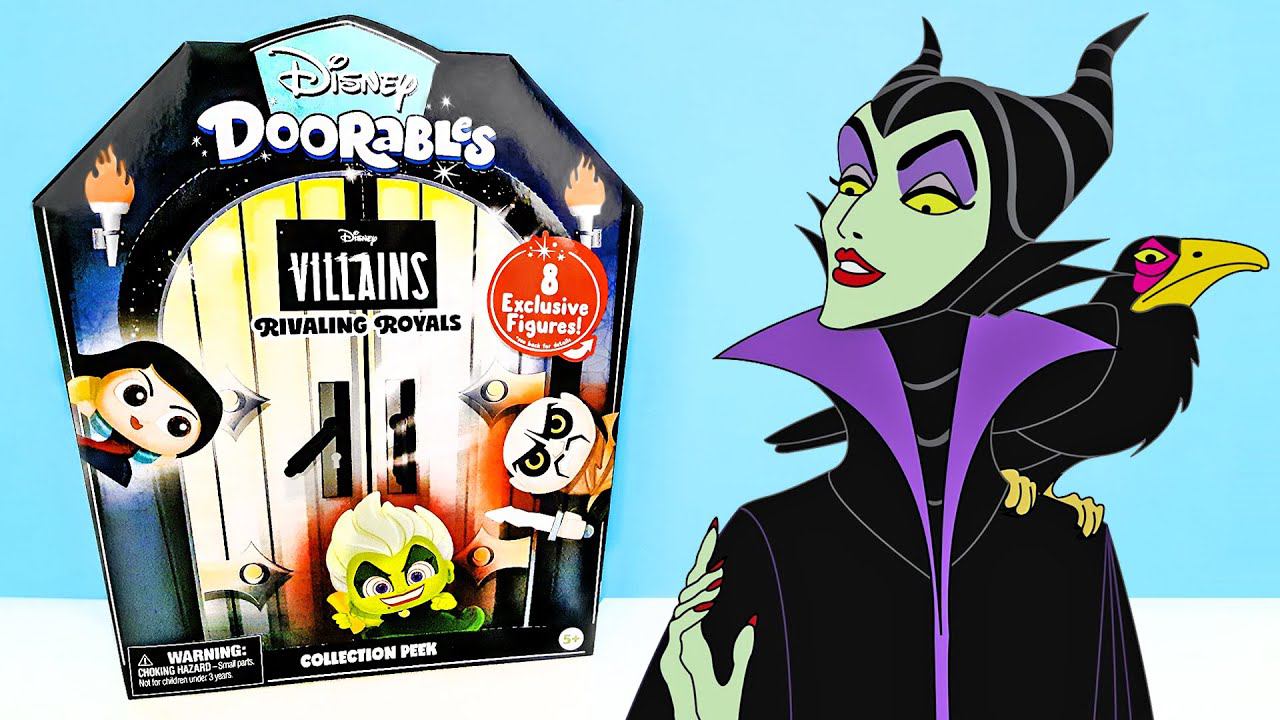 ЗЛОДЕИ ПРОТИВ ПРИНЦЕСС ДИСНЕЯ Эксклюзивный набор фигурок Doorables Disney Villains Surprise unboxing смотреть онлайн