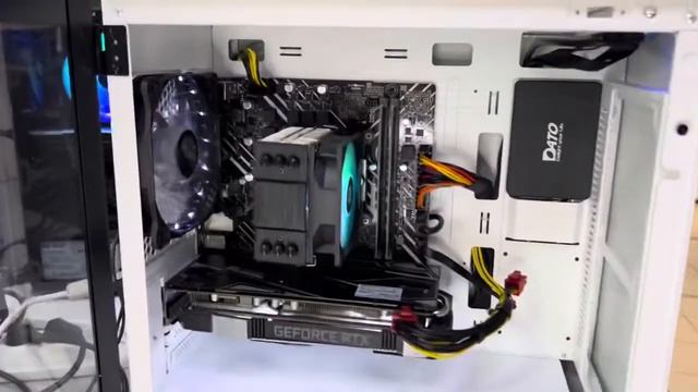 55000₽, i3 12100F, 16Gb DDR4 3200MHz, ssd 512Gb, GeForce RTX 2060 6Gb KFA2, 600W, ZetGaming MS4 смотреть онлайн