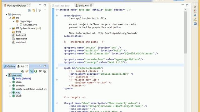 Como usar o Ant no Eclipse? смотреть онлайн