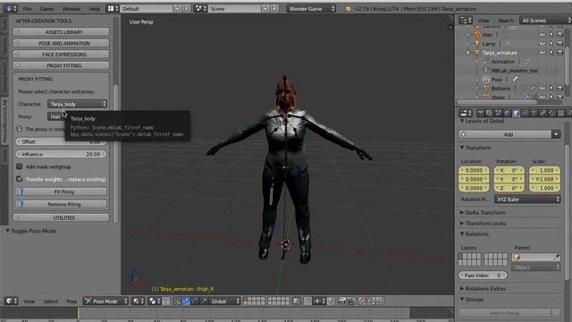 YALLAH - Tutorial 1: Character Creation in Blender смотреть онлайн