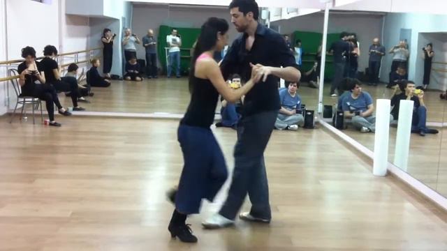Jonny y Virginia. Ревью урока "White tango festival2013". смотреть онлайн