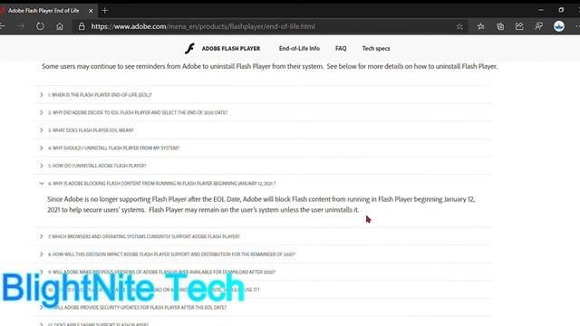 Adobe Flash Player has ended смотреть онлайн