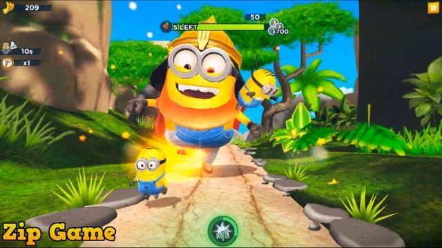 Minion Rush PREHISTORIC TALES Special Mission in the VOLCANO - gameplay walkthrough android смотреть онлайн