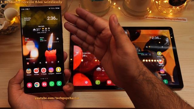 Try this if you've got a Samsung Tab and a Galaxy Smartphone смотреть онлайн