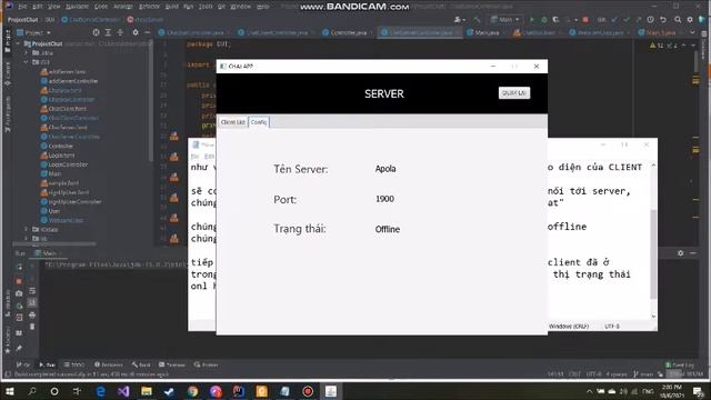 Demo Project Chat Socket- LTUD Java смотреть онлайн