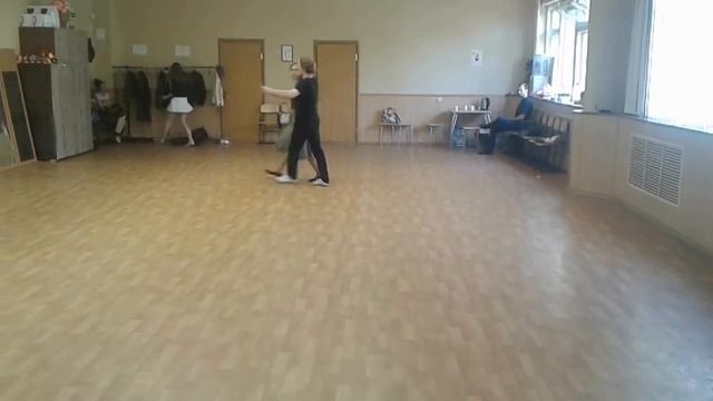 Кросс степ вальс, Гриша и Даша, интенсив 06 05 17, Воронеж смотреть онлайн