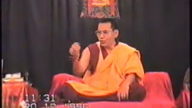 Геше Джампа Тинлей. Ретрит по ламриму в Москве 1996.10.18 Часть 5. смотреть онлайн