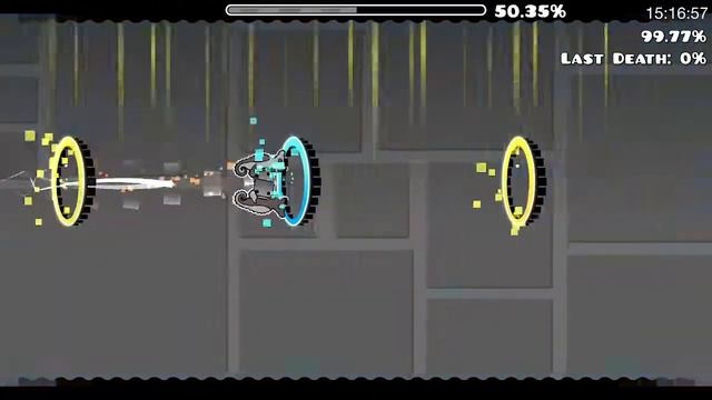 Amfibia by me(попытка сделать играбельный гп)//Geometry Dash смотреть онлайн