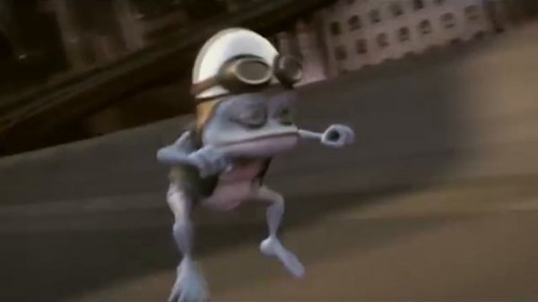Crazy Frog - Axel F but every time Crazy Frog makes a sound it gets faster