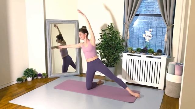 20 MIN TINY WAIST & TONED LEGS | 2-IN-1 At Home Pilates Workout смотреть онлайн