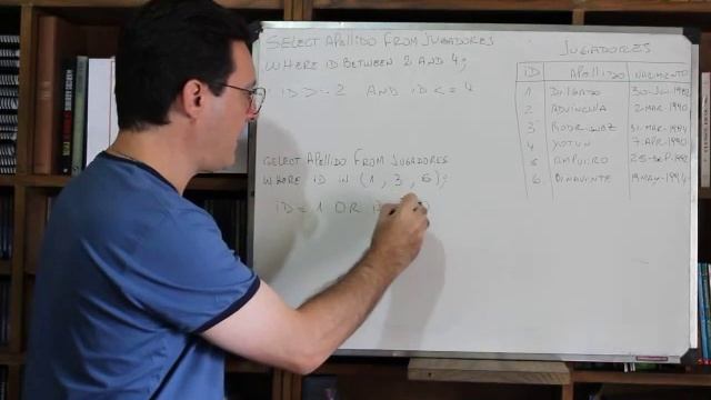 Introduccion al lenguaje SQL - Los operadores BETWEEN e IN (16) смотреть онлайн