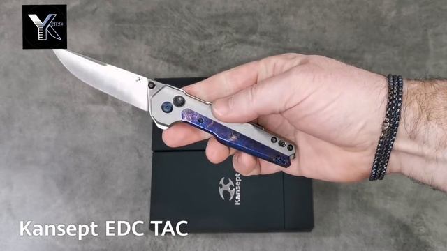 KANSEPT EDC TAC timascus / carbon смотреть онлайн