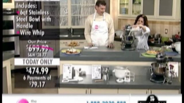 The Shopping Channel - KitchenAid - Pro 600 Stand Mixer смотреть онлайн