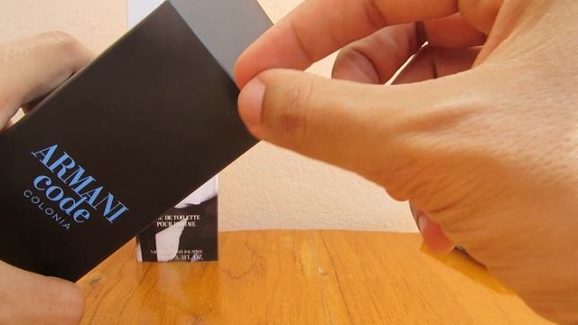 How To Spot A Fake ARMANI CODE COLONIA