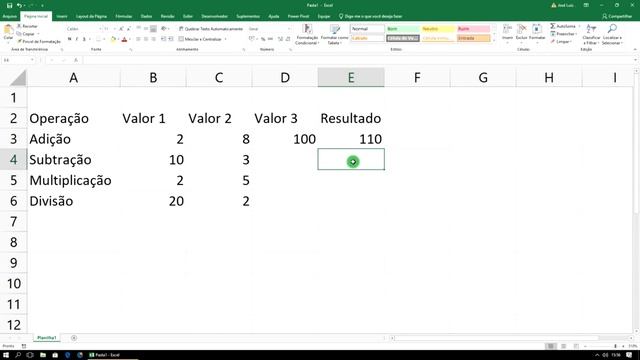 Curso Excel Online Grátis | Fórmulas Básicas Excel | Aula 4 смотреть онлайн