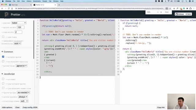 ReactJS: 10-01 Config Prettier đơn giản смотреть онлайн