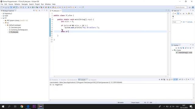 Java - If, else if, else statements ( Java Tutorial ) смотреть онлайн