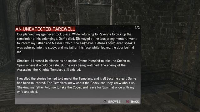 Auditore Family crypt Assassin's Creed The Ezio Collection смотреть онлайн