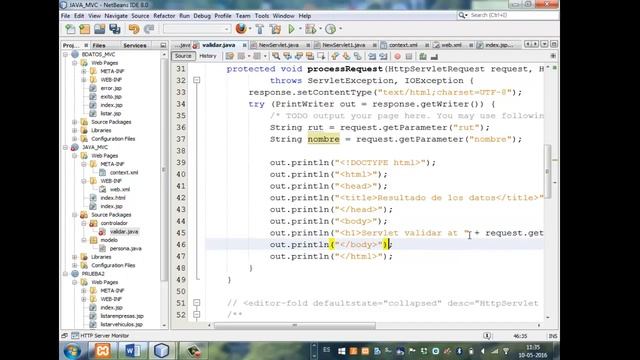 INTRODUCCION MANEJO MVC (JSP-SERVLETS) JAVA WEB смотреть онлайн