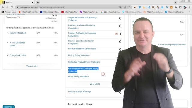 02.04 Как Не Получить Блокировку Аккаунта Продавца На Амазон Разбор Основных Метрик Account Health смотреть онлайн