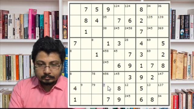 Hard sudoku puzzle with sudoku solving tricks. Expert sudoku solved. How to solve a Hard Sudoku. смотреть онлайн