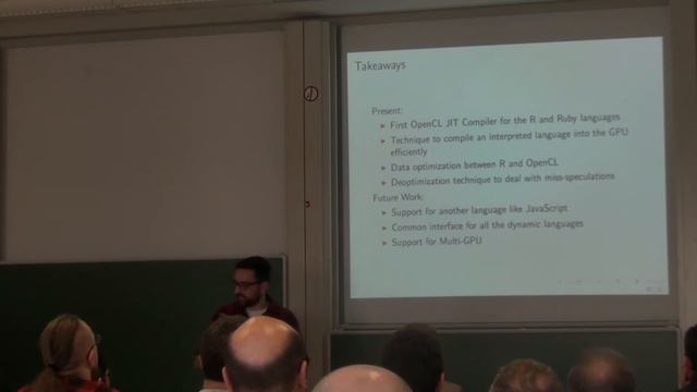 MoreVMs - OpenCL JIT Compilation for Dynamic Programming Languages смотреть онлайн