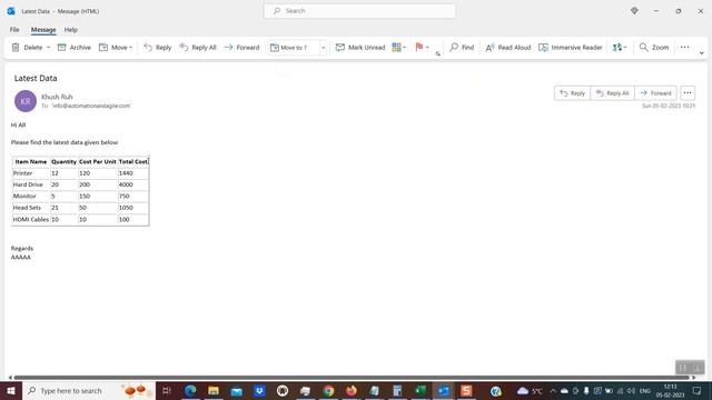 How to Automatically Send Emails With HTML Tables Using Excel VBA Macros смотреть онлайн