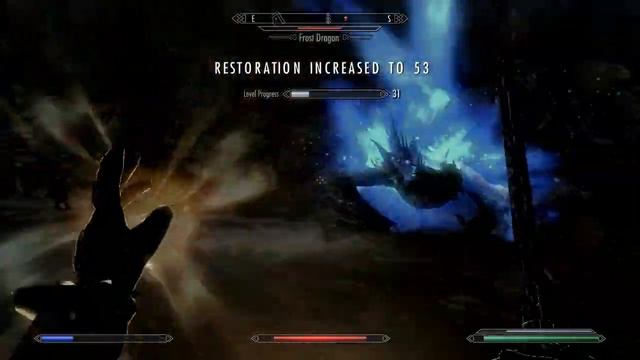 The Elder Scrolls - Skyrim - 69 My Horse Fights Dragons (HD)