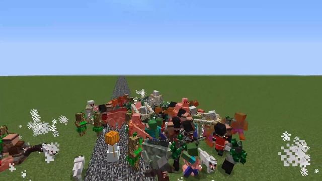 Extreme VILLAGERS vs ZOMBIE ARMY in Minecraft Mob Battle смотреть онлайн