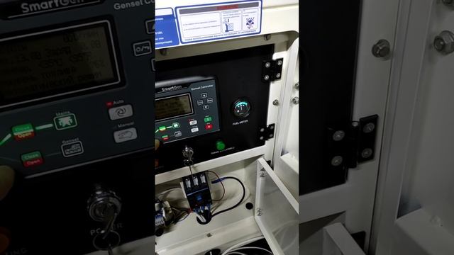 Подключение 3-х фазного дизельного генератора с АВР и контролёром smart gen HGM 6120NC смотреть онлайн