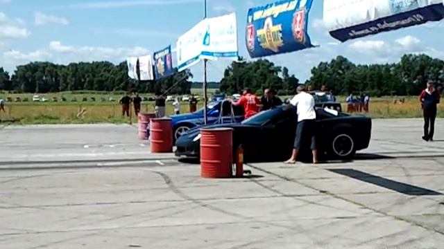 Corvette Z06 AKC (680) - Nissan Skyline (700+) Training arrival смотреть онлайн